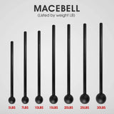 Steel Mace Bell for Strength Training, Support Full Body, Muscles, Shoulder, Grips & Forearms Workouts, Stretching 5, 7, 10, 15, 20, 25, 30 LB for Woman & Man — image 9