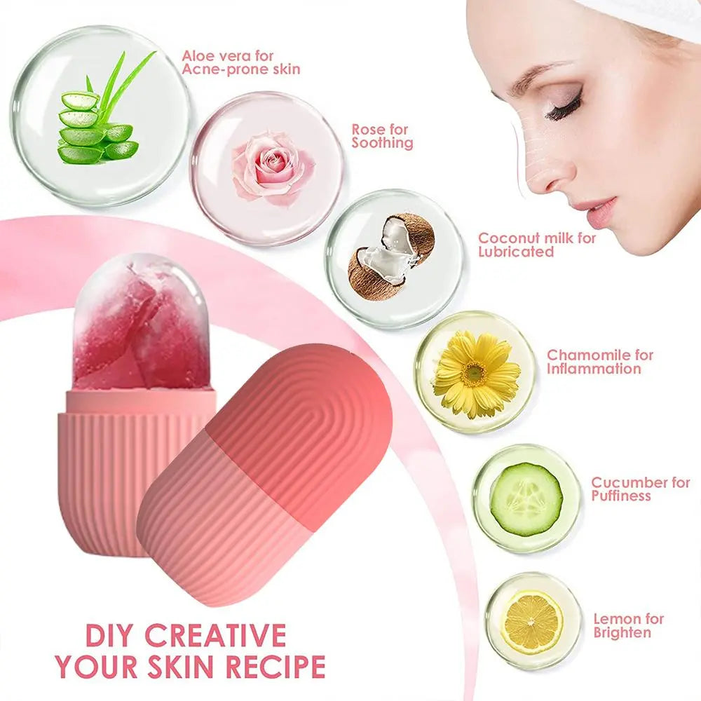 Ice Face Roller, DIY Face Massage Roller, Soothing Facial Ice Roller for Face, Eyes & Joints, Ice Compress Skin Care Tool for Women & Men, Facial Care Tools, Beauty Tools, Home Beauty Tool, Lightweight — image 5