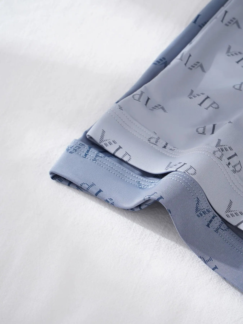 Men'S "VIP" Letter Solid Breathable Boxer Briefs, Regular Fit Casual Stylish Panties, Fashion Comfortable Underwear Set, Summer Outfits 2024 — image 10