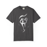 Ghostface Smoke Face T-Shirt , Comfort Colors Tee, Horror Mask Graphic, Spooky Halloween Tee — image 8