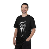 Ghostface Smoke Face T-Shirt , Comfort Colors Tee, Horror Mask Graphic, Spooky Halloween Tee — image 3