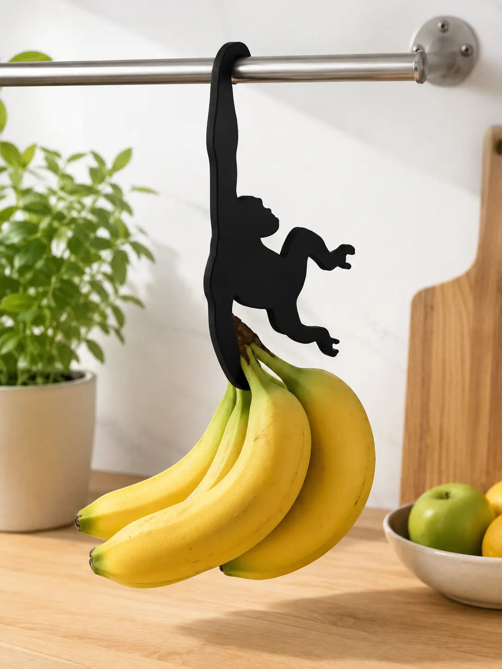 Monkey Hanger (Pack of 3) | Banana Holder & Multipurpose Hanging Hooks — image 1