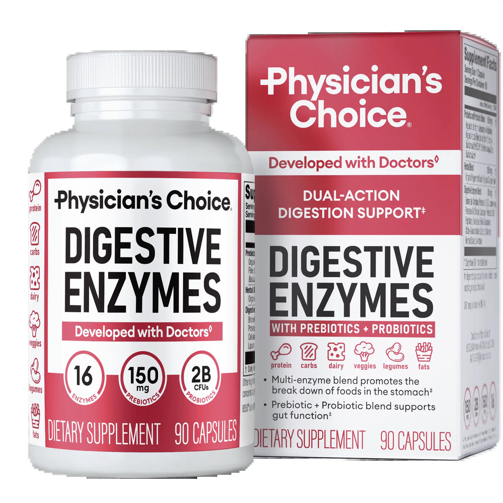 Physician'S Choice Digestive Enzymes - Bloating & Mealtime Discomfort Support with Probiotics + Prebiotics for Digestion & Gut Health — image 10