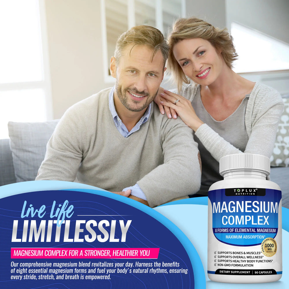 Toplux Magnesium Complex 8 Essential Magnesium Supplement — image 6