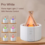 KINSCOTER Simulated Flame Aroma Diffuser Bonfire Air Humidifier Ultrasonic Cool Mist Maker Fogger LED Essential Oil Lamp Difusor — image 9