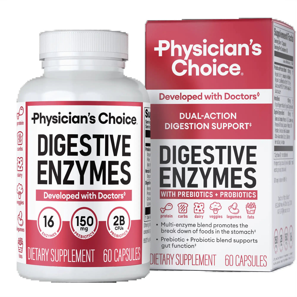 Physician'S Choice Digestive Enzymes - Bloating & Mealtime Discomfort Support with Probiotics + Prebiotics for Digestion & Gut Health — image 9