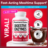 Physician'S Choice Digestive Enzymes - Bloating & Mealtime Discomfort Support with Probiotics + Prebiotics for Digestion & Gut Health — image 2